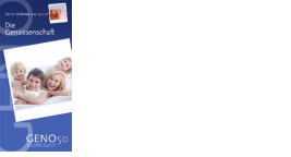 GENO50  <Die Genossenschaft> (PDF-Datei, Größe 2.991 KB)