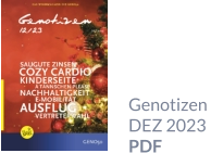 Genotizen  DEZ 2023 PDF