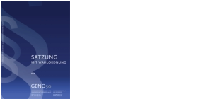 GENO50 Satzung mit Wahlordnung PDF