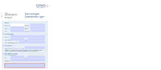GENO50  Servicebogen Datenänderung PDF