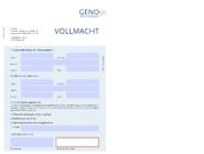 GENO50  Vollmacht PDF