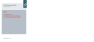 GdW Statut Selbsthilfefonds PDF