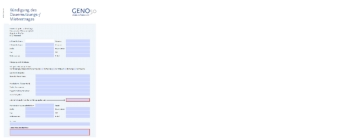 GENO50  Kündigung des Dauernutzungs-/  Mietvertrages PDF