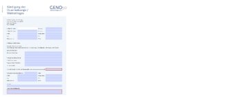 GENO50  Kündigung des Dauernutzungs-/  Mietvertrages PDF